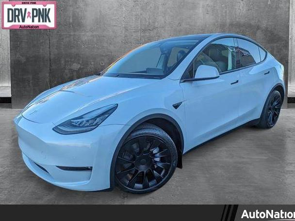 TESLA MODEL Y 2021 5YJYGDEE9MF294614 image